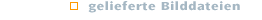 gelieferte Bilddateien