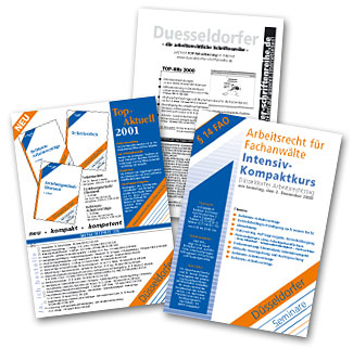 Werbeanzeigen "D&uuml;sseldorfer"